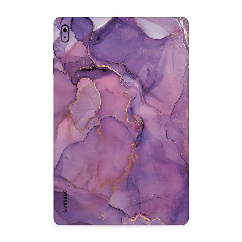Royal Purple Marble Tab Skin For Samsung Galaxy Tab S6 Lite 2022