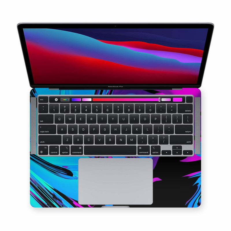 Macbook Blue Mercury Laptop Skins Secondary image
