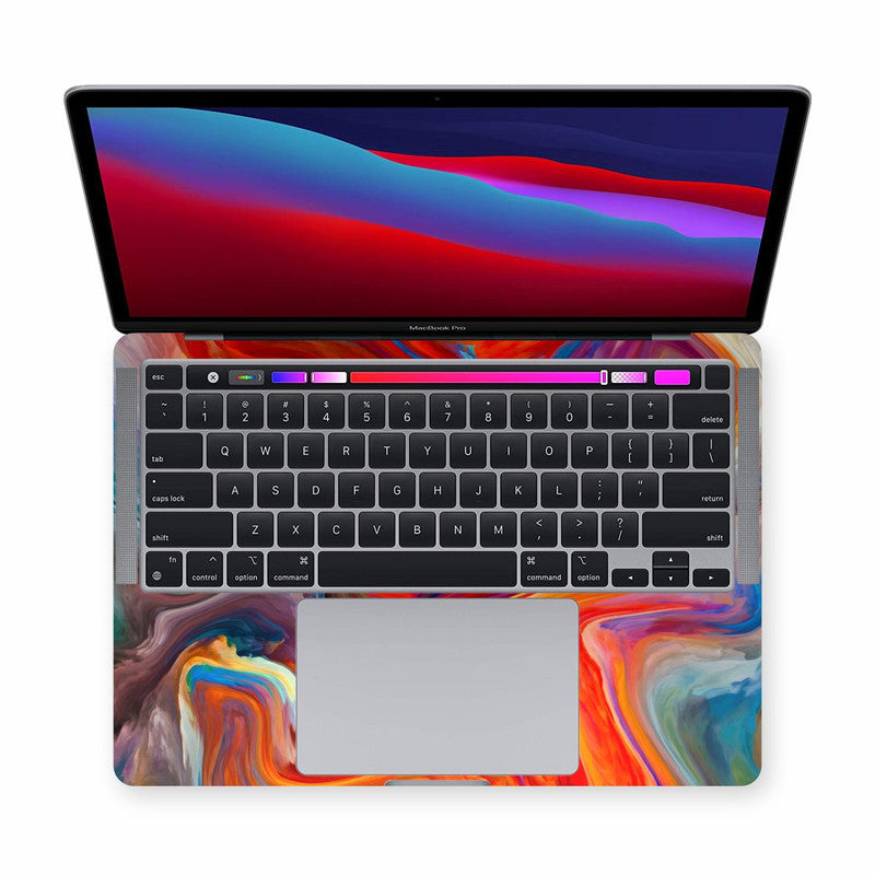 Macbook Nature MultiColor Laptop Skins Secondary image