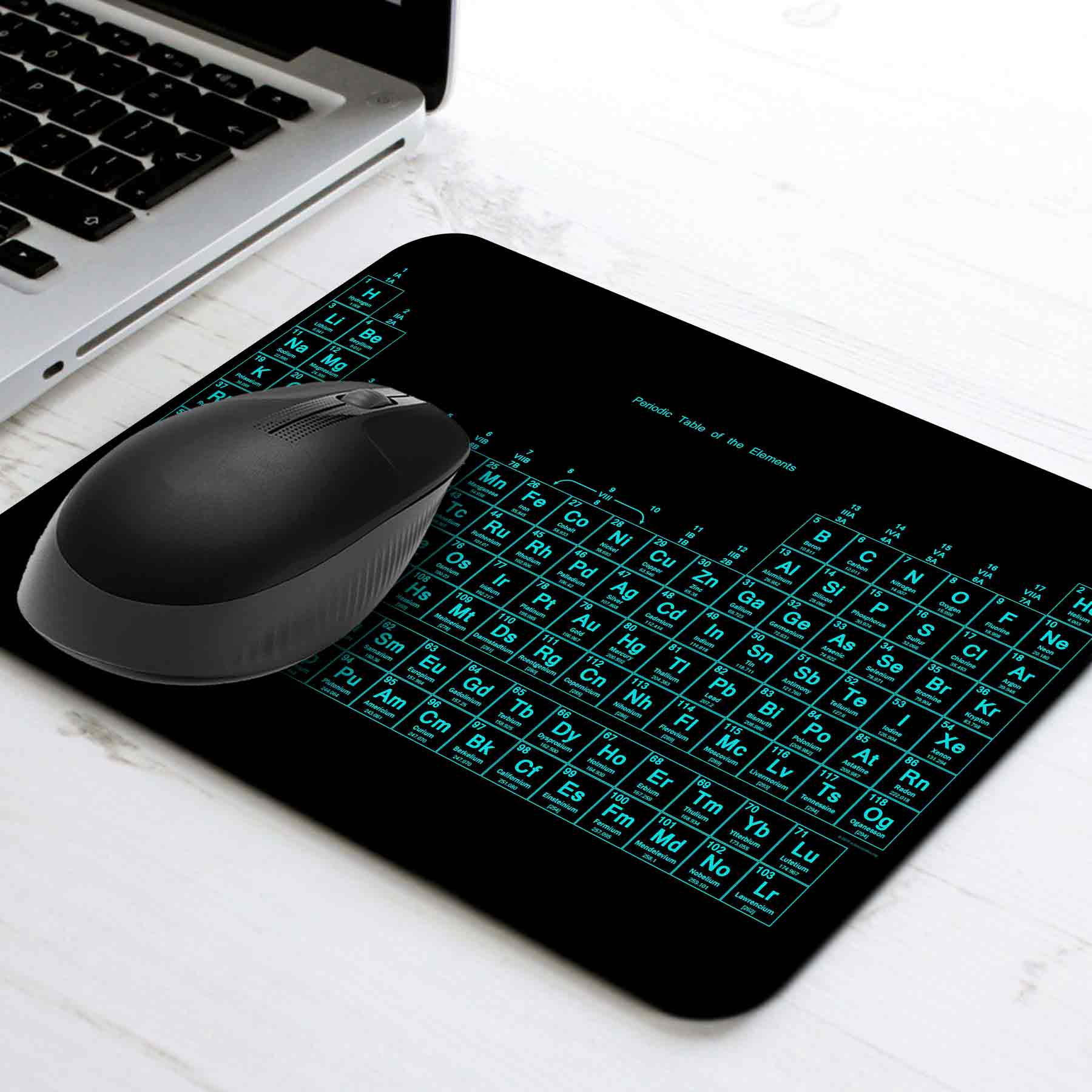 Periodic Table Design Mouse Pad Secondary image