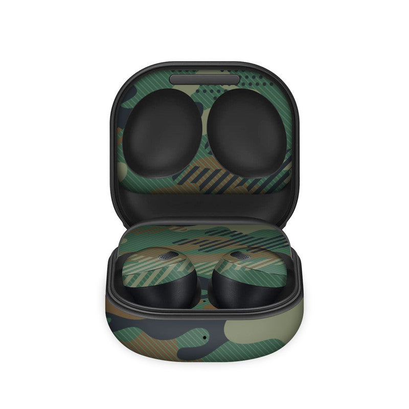 military-green-camo-samsung-galaxy-buds-pro-skin Main image