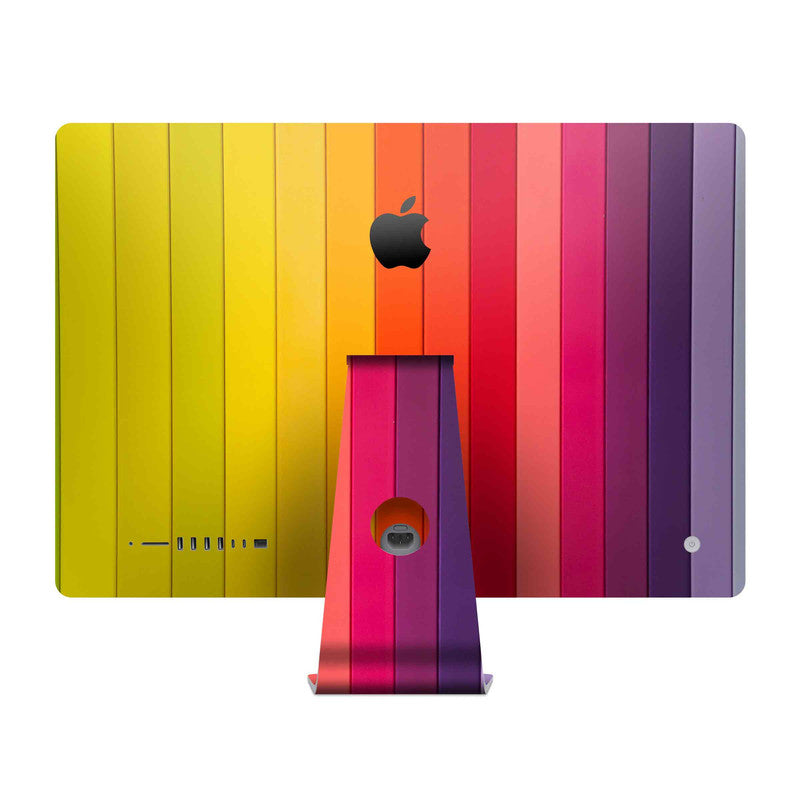 Colour Stripes Skin For Apple iMac Secondary image