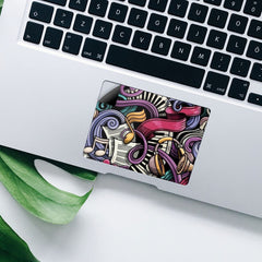 Music Abstract TrackPad Skin