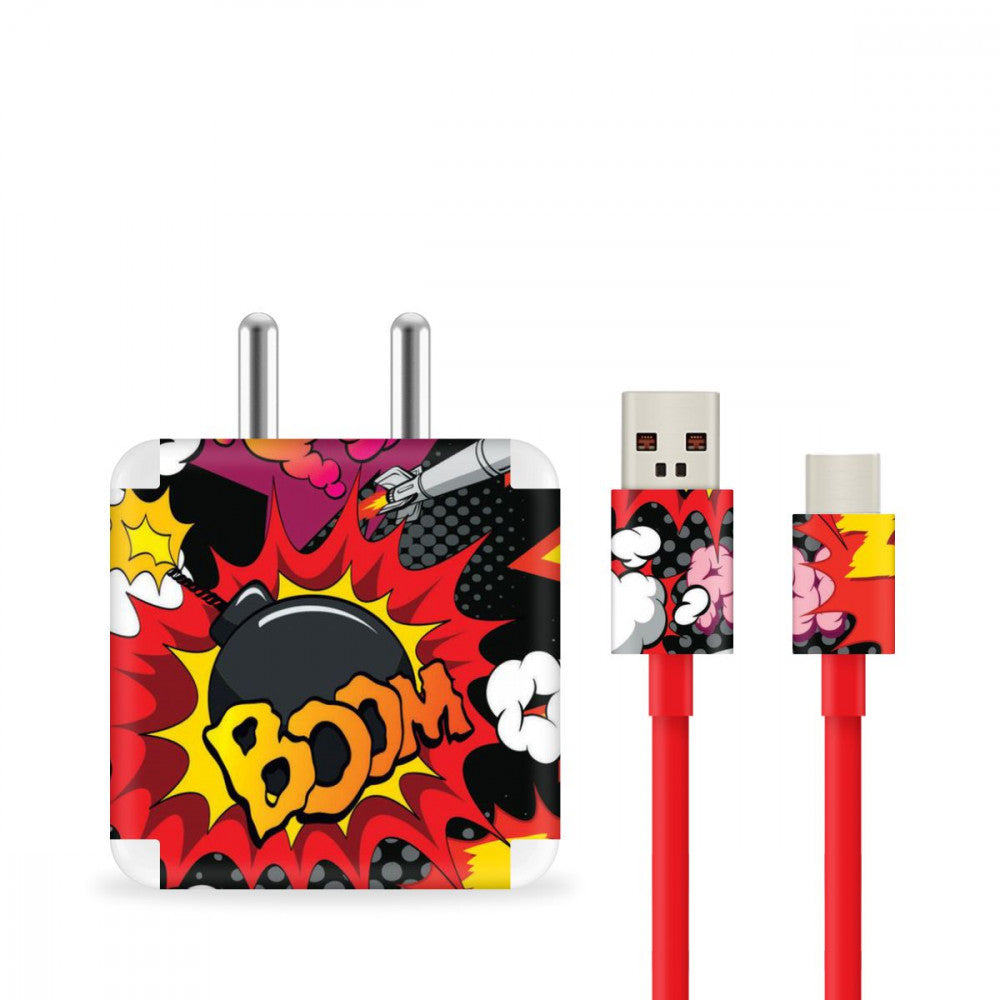 Boom 2 Abstract Charger Skin Secondary image
