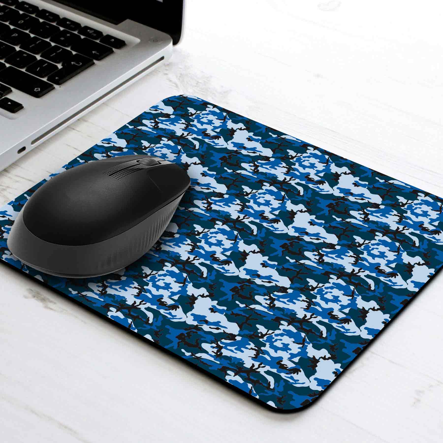 Blue Camo Mouse Pad Main image