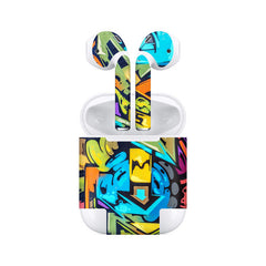 Airpods Blue Abstract