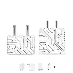 Realme Super Vooc 50W 5A Charger Skins, Best Mobile Accessories Online - WrapCart