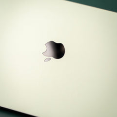 MacBook Pastel Pale Leaf Laptop Skins