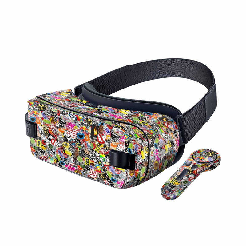 Sticker Bomb 4 Samsung Gear VR (2015) Skin Main image