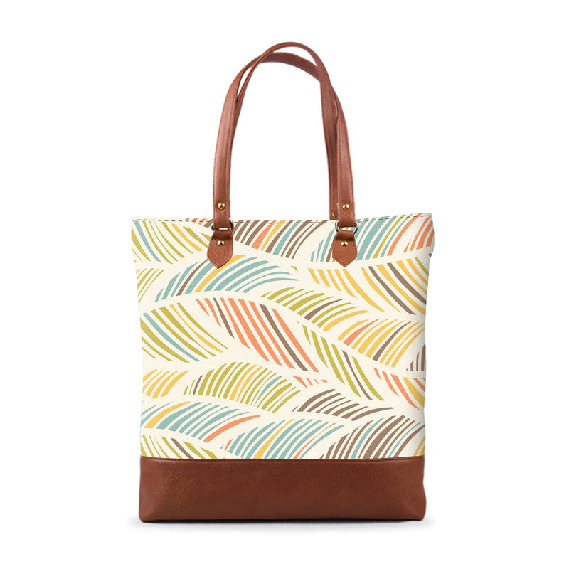 Feathers Tall Tote Bag Main image