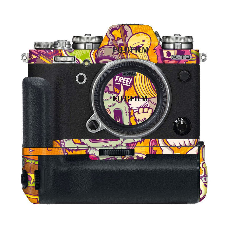 Camera Skin Reproduction Artistic Psychedelic Camera Skins – WrapCart Skins