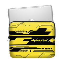 Yellow Cyber Laptop Sleeve