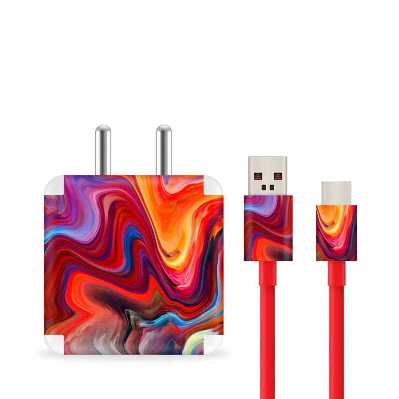 Nature MultiColor Charger Skin Secondary image