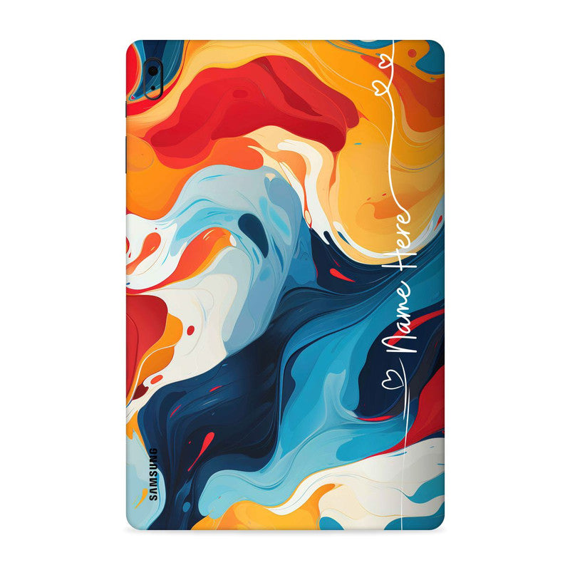 Fluid Waves Custom Name Tab Skin Main image