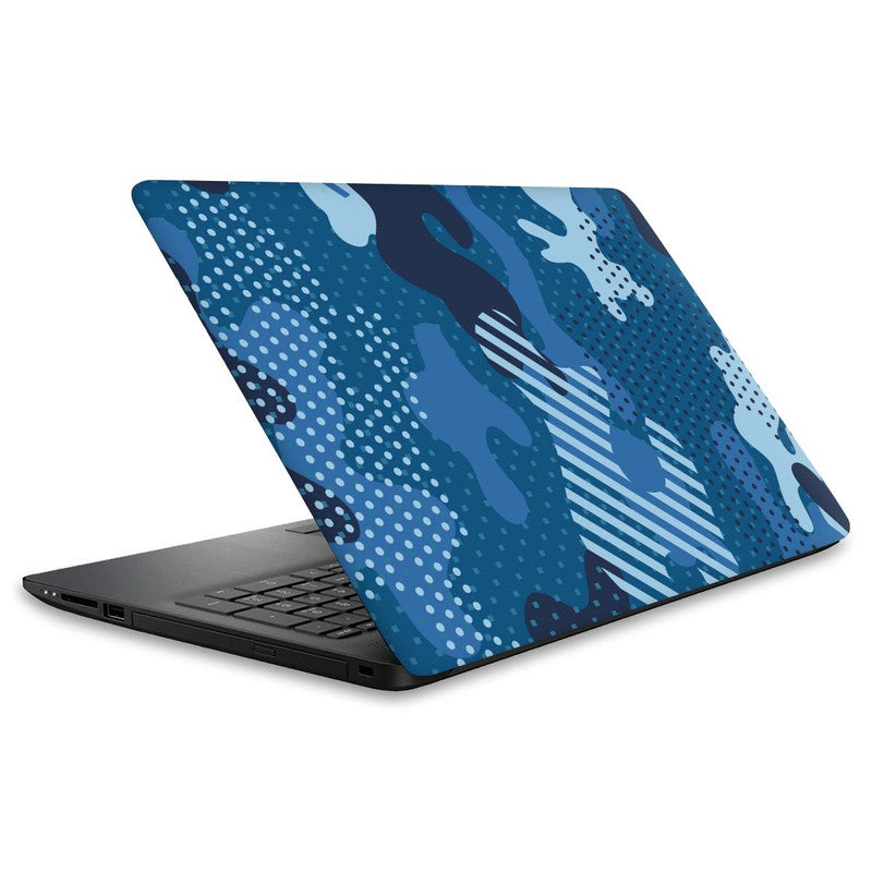Military Blue Laptop Skins