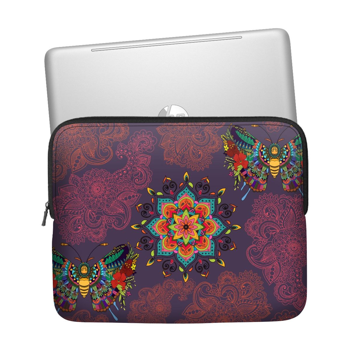 Purple Art Laptop Sleeve Main image