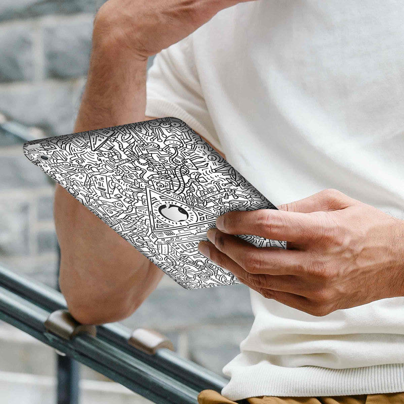 iPad Skin Doodle Robot Secondary image