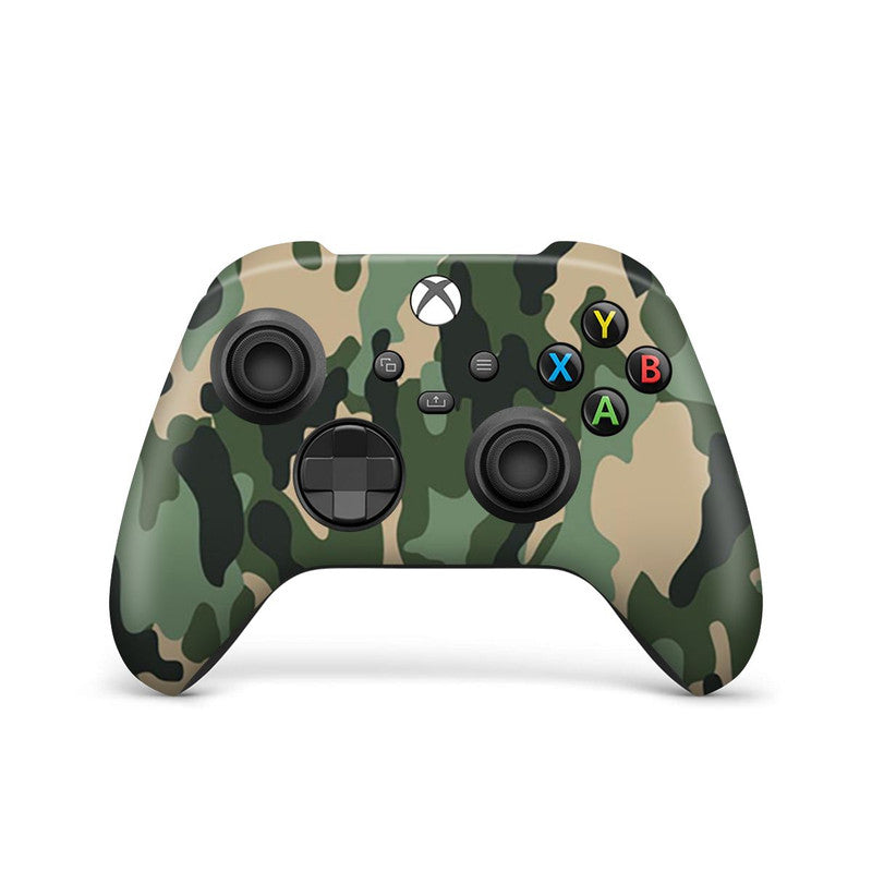 Dark Green Camo Joystick Controller Skin Main image