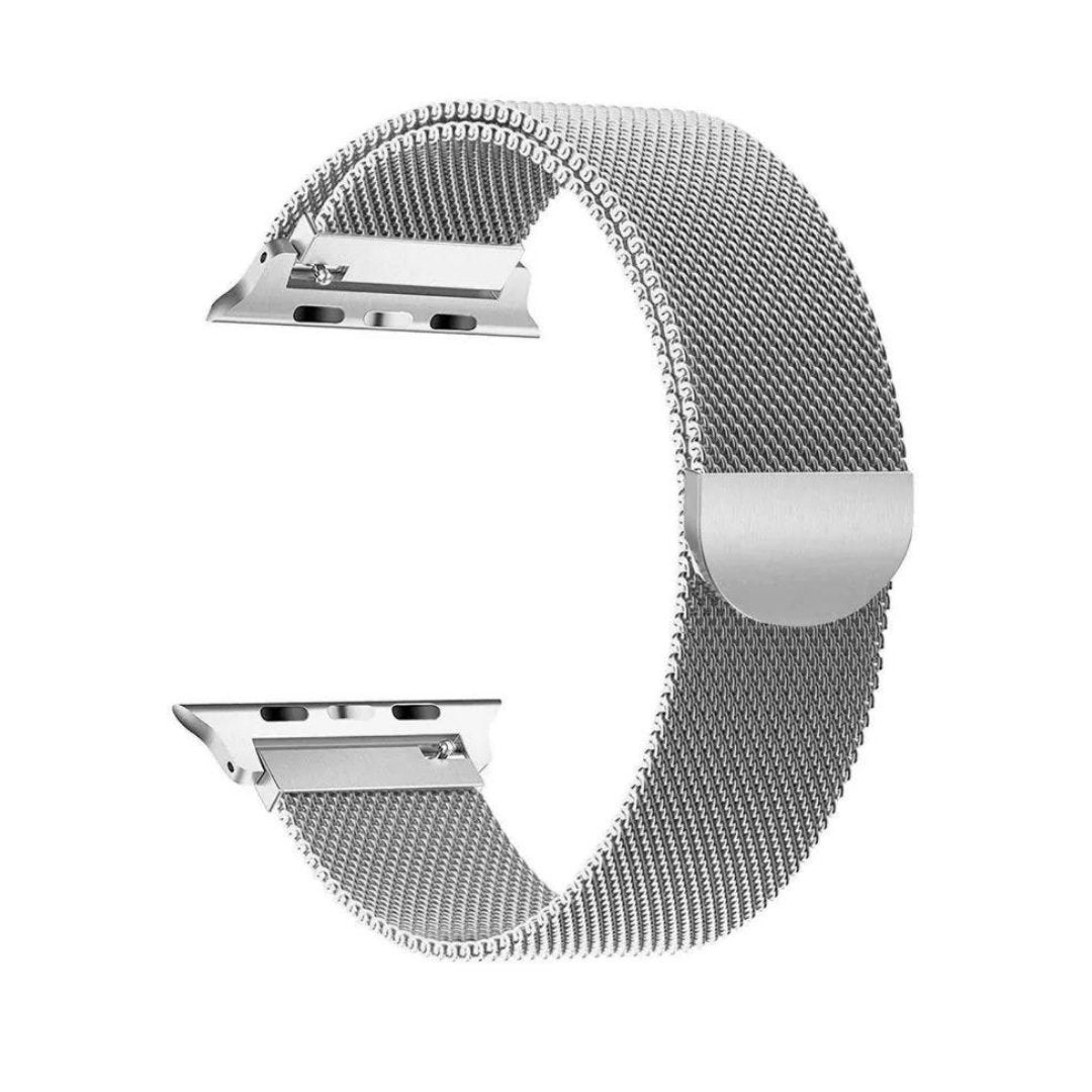 Metal & Silicon Apple Watch Strap 44 45 46 49 MM For iwatch Main image