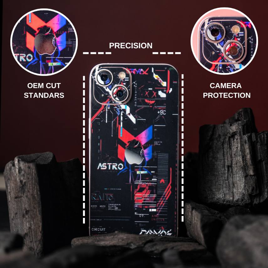 Apgo Skin Posteriore In Tessuto Bianco Per Xiaomi Redmi Note 13 Pro 5G – Pellicola Protettiva Antigraffio Con Accessori Per Applicazione