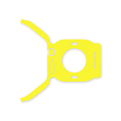 Matte Yellow Apple Watch Skin