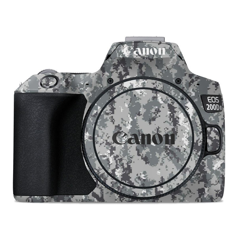 Digi Grey Camo Camera Skins Secondary image