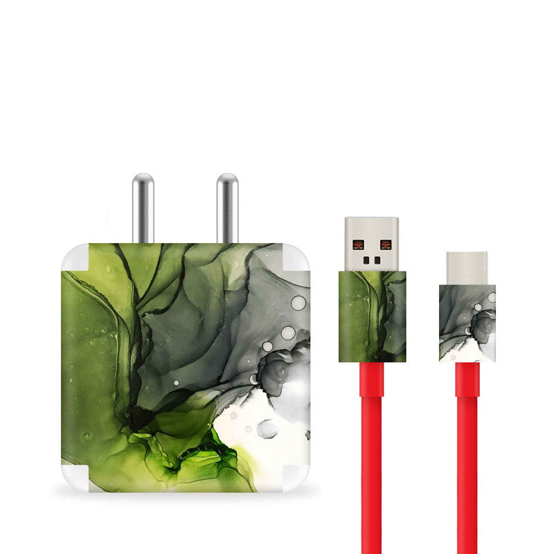 Leafy Art Charger Skin Secondary image