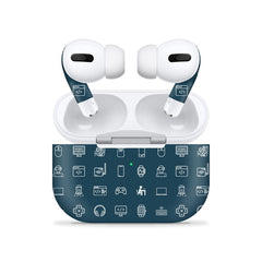 Airpods Pro Aesthetic Blue