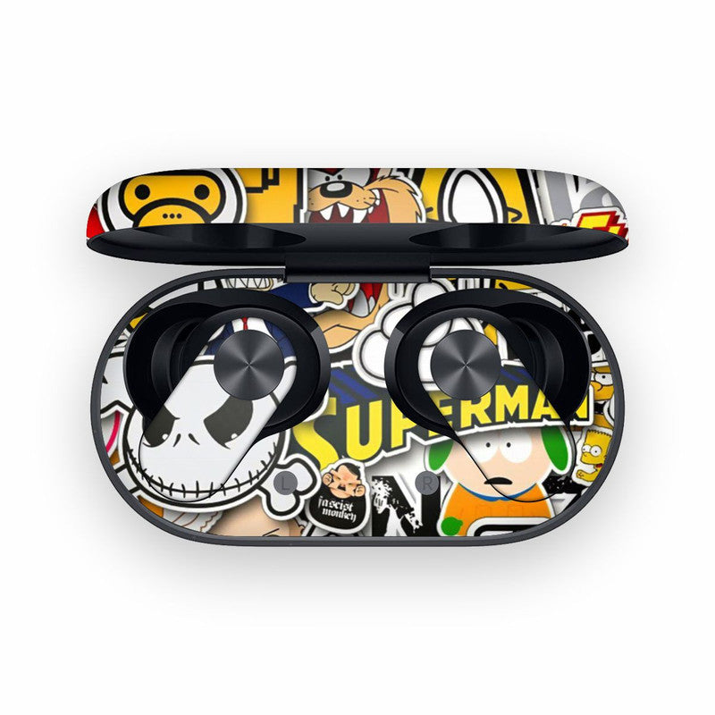 GTA Abstract OnePlus Nord Buds 2 Skin Main image
