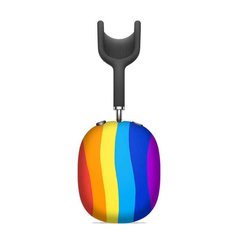 Pastel Rainbow Apple AirPods Max Skin Main image