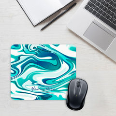 Green Coral Custom Name MousePad