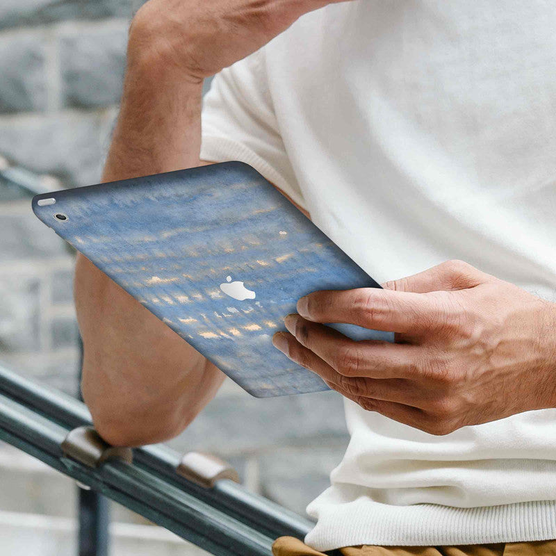 IPad Skin WaterPaint Blue Secondary image