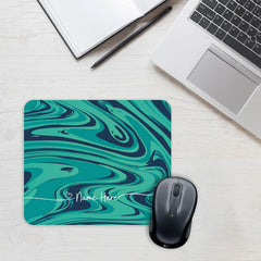 Flowy Custom Name MousePad