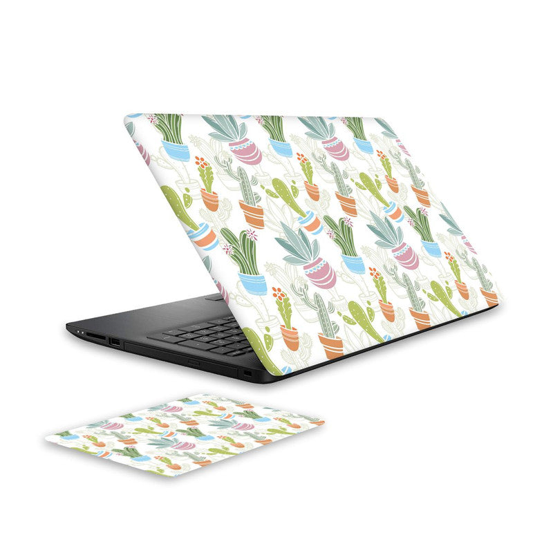 cactus-1-laptop-skin-and-mouse-pad-combo WrapCart India