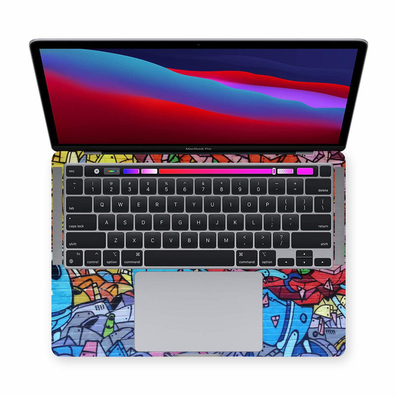 Macbook Tokyo Robots Laptop Skins Secondary image