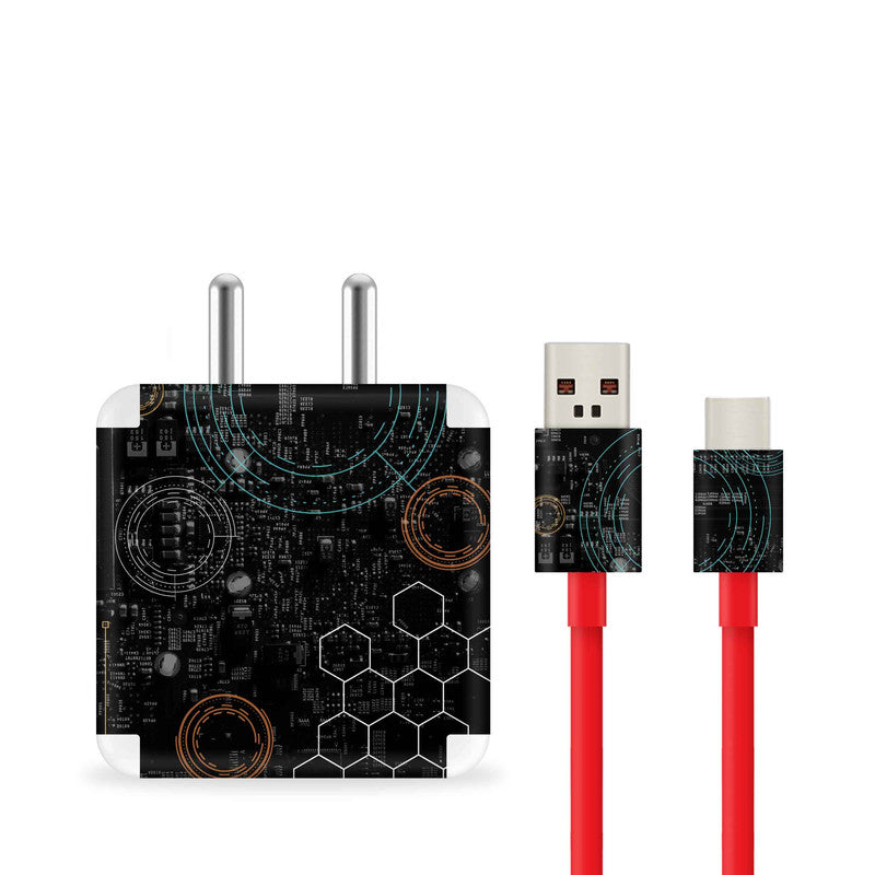 Circuit Anatomy Black Charger Skin Secondary image