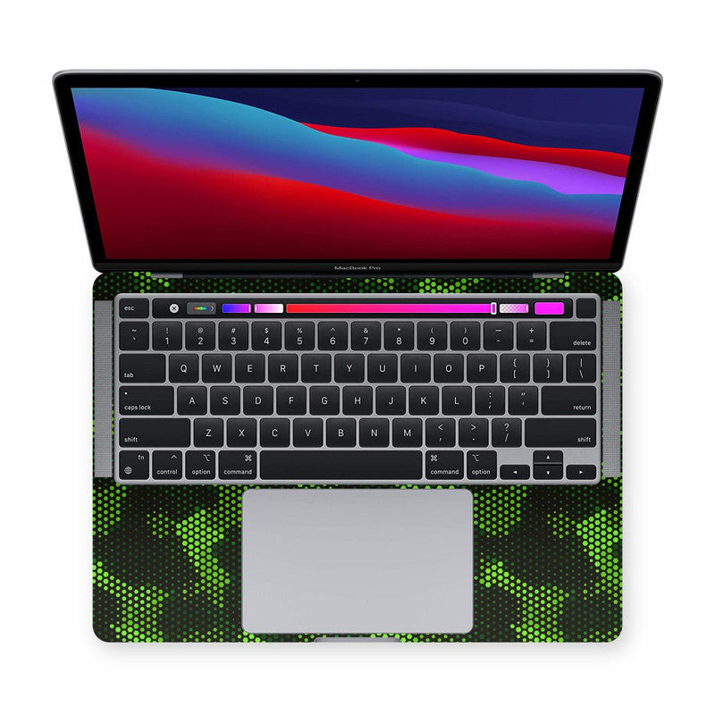 MacBook Matrix Design - Green 1 Laptop Skins Secondary image