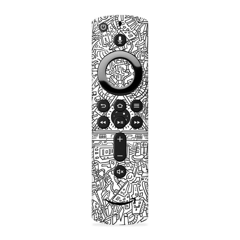 Robotic Doodle Fire TV Stick Remote Skin Main image