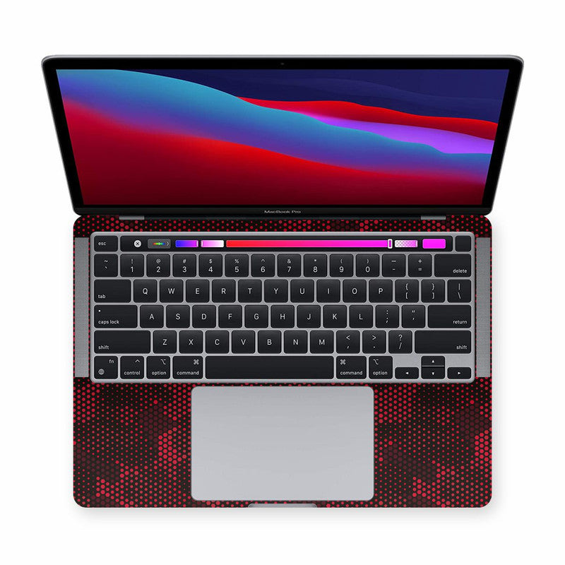 MacBook Matrix Design - Red 3 Laptop Skins Secondary image