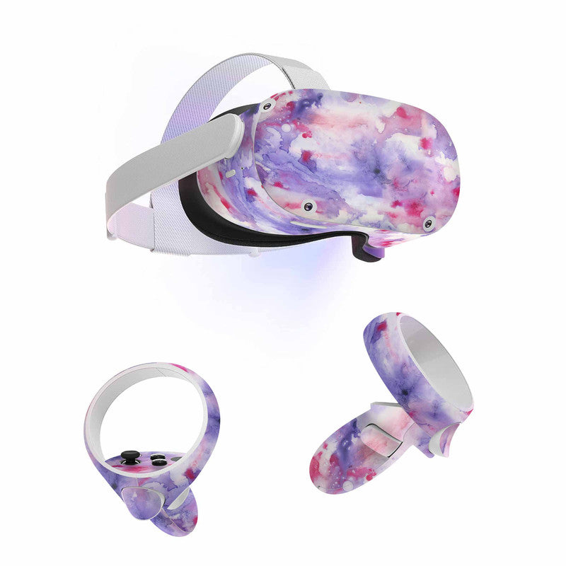 WaterPaint White Skin For Meta Oculus Quest 3 VR Main image