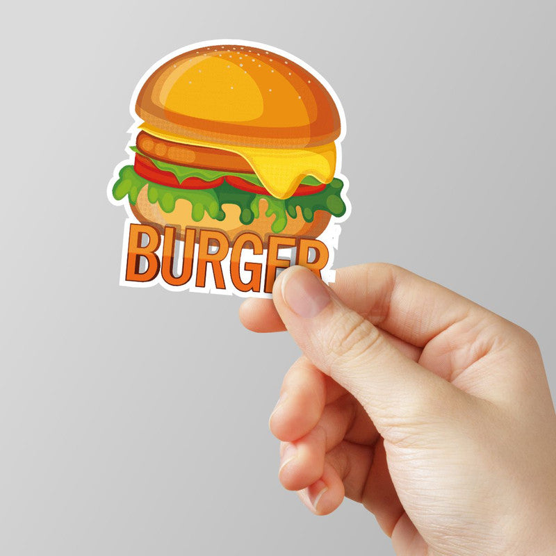 Burger 2 Laptop Sticker Main image