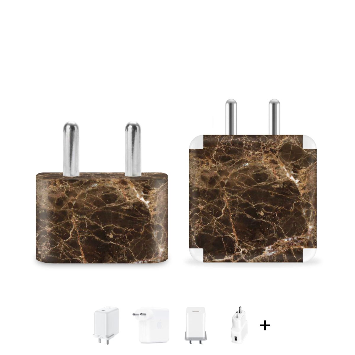 Redmi/Poco Black Charger Charger Skins, Best Mobile Accessories Online - WrapCart Main image
