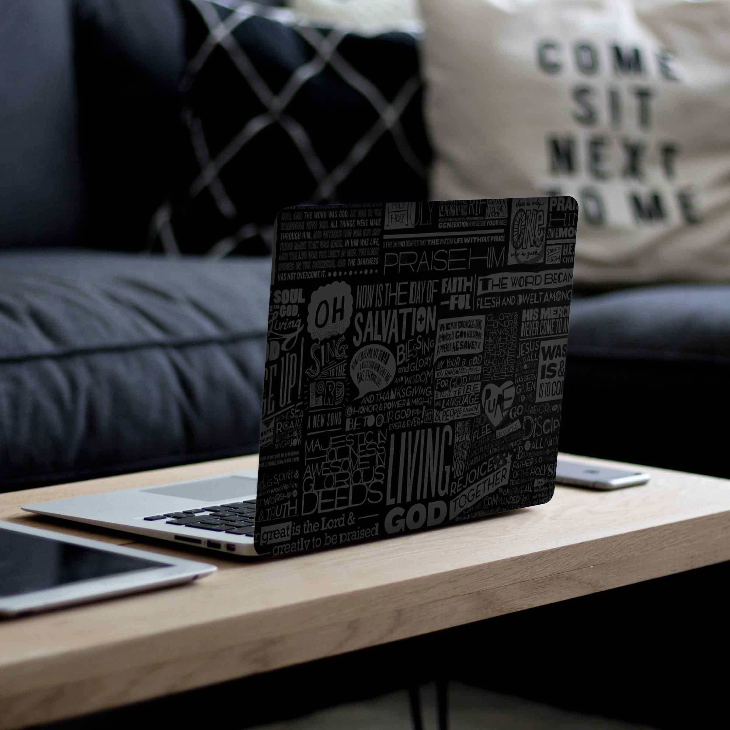 Black Glory Laptop Skins Secondary image