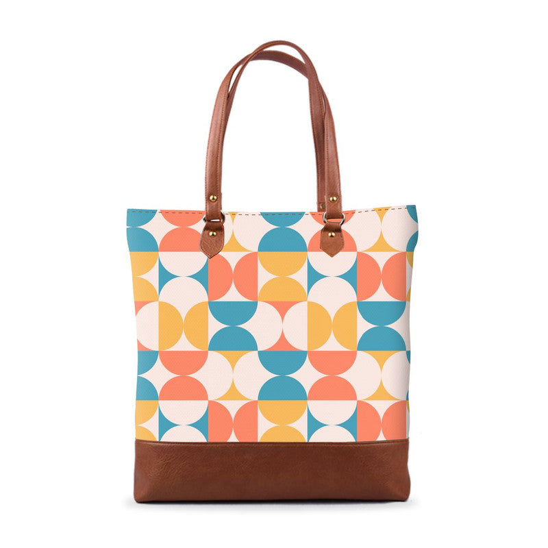 Geometric Pattern 2 Tall Tote Bag