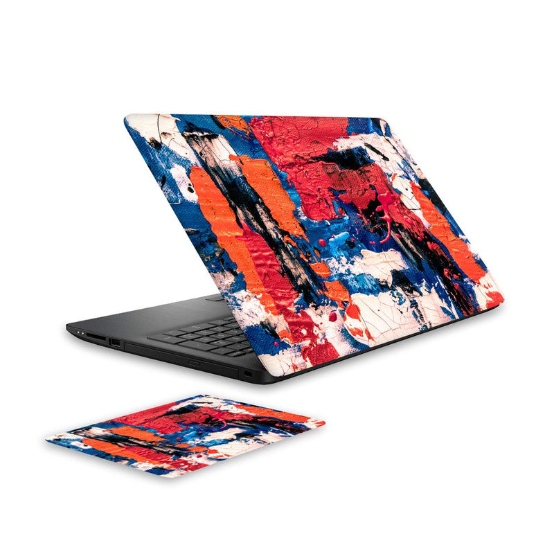 canvas-painting-2-laptop-skin-and-mouse-pad-combo WrapCart India