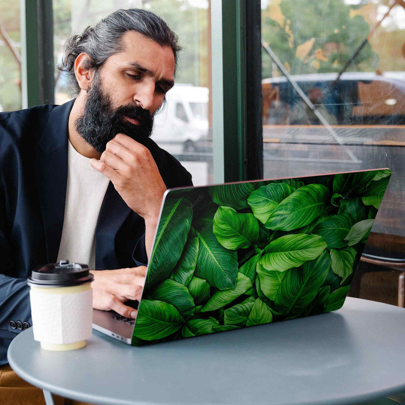 Green Leaves Laptop Skins Secondary image