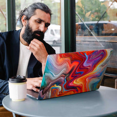 Laptop Skins & Wraps in India by WrapCart. Best quality 3M laptop stickers and wraps with perfect cutting