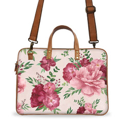 Floral Print 2 Deluxe Laptop Bag