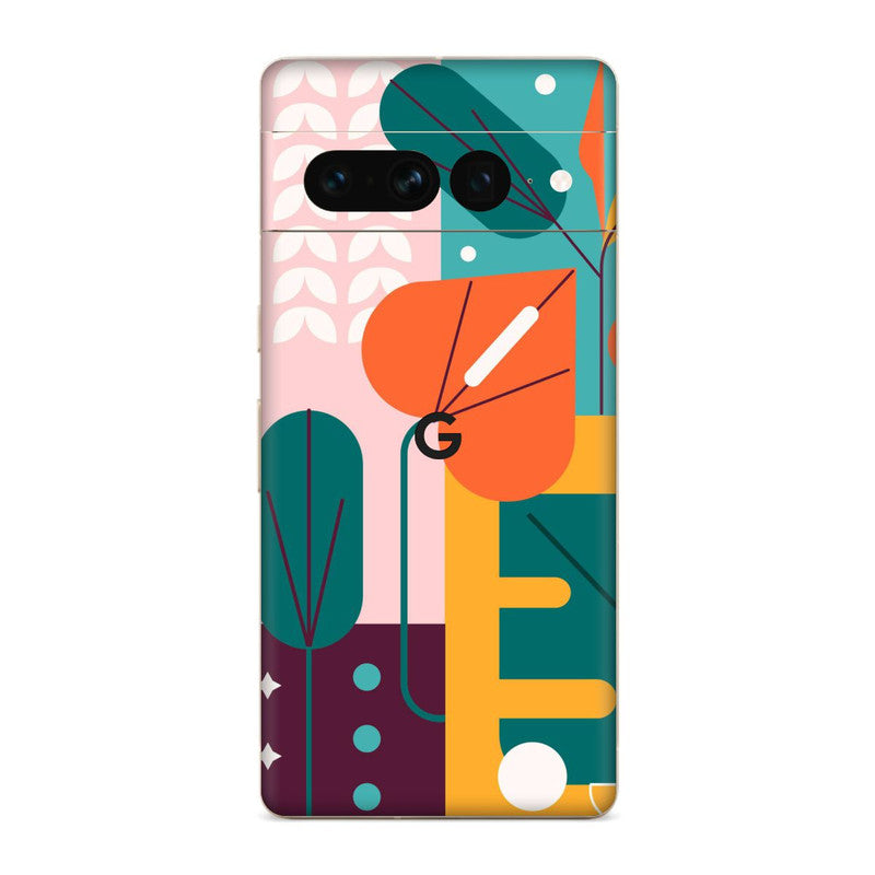 Forest Abstract Google Pixel Skin Main image
