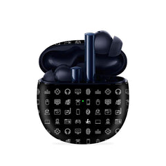 Realme Buds Air 2 Tech Icons Black